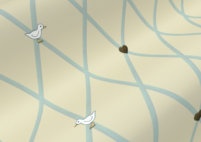 Puddle Down, Trellis Shell - Roller Blind - Image 4